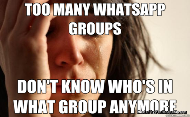 Whatsapp Group Sucks