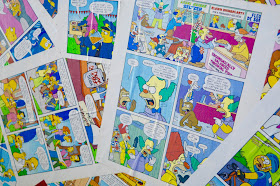 Simpsons comic book wallpaper in Atomic Burger