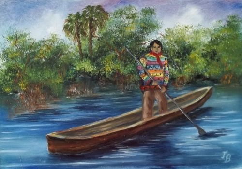 daily painters of florida: chief william mckinley osceola