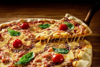 أنواع البيتزا المختلفة، بيتزا الجبن والخضار، خلفيات بيتزا Pizza