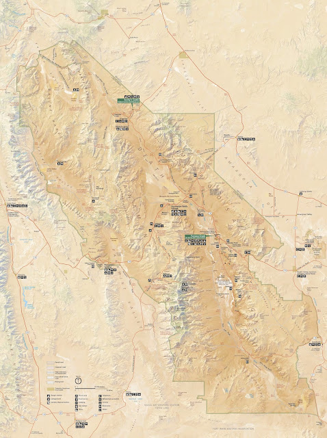 Death Valley Map