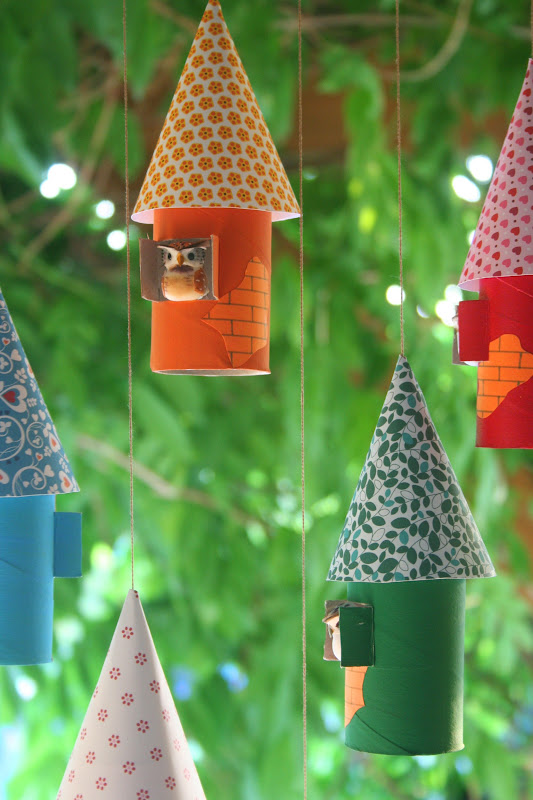 'i do' it yourself: diy paper birdhouses