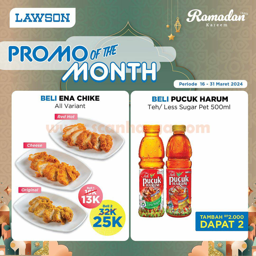 Promo LAWSON OF THE MONTH Periode 16 - 31 Maret 2024