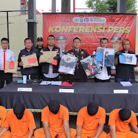 Polres Tulungagung Ungkap Kasus Kekerasan 8 Tersangka Diamankan