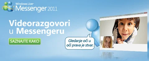 Videorazgovori u Windows Live Messengeru‏
