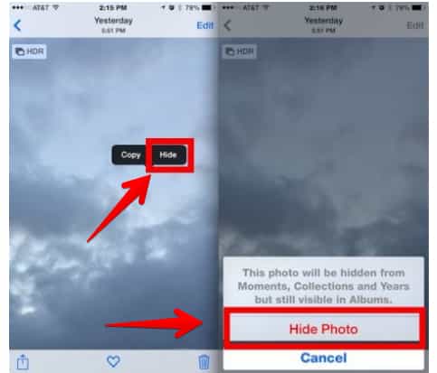 cara menyembunyikan foto dan video di iphone tanpa aplikasi