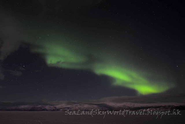 Abisko aurora, northern light, 北極光, 阿比斯庫