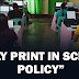 VIRAL: "Only Print In School Policy" pinatutupad sa isang paaaralan