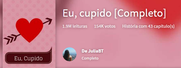 RESENHA EU, CUPIDO DO WATTPAD