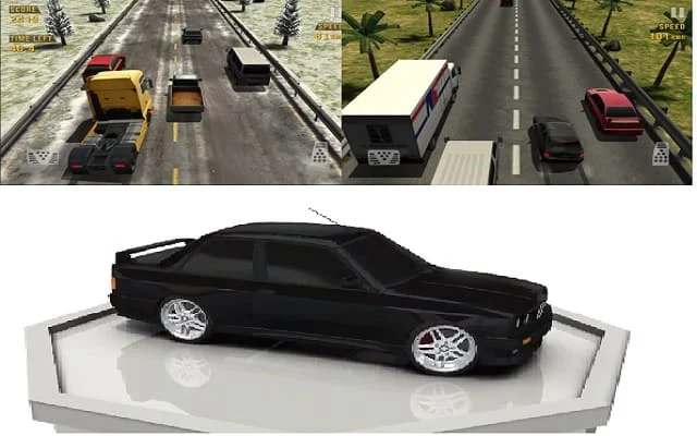 لعبة سباق بدون انترنت: Traffic Racer