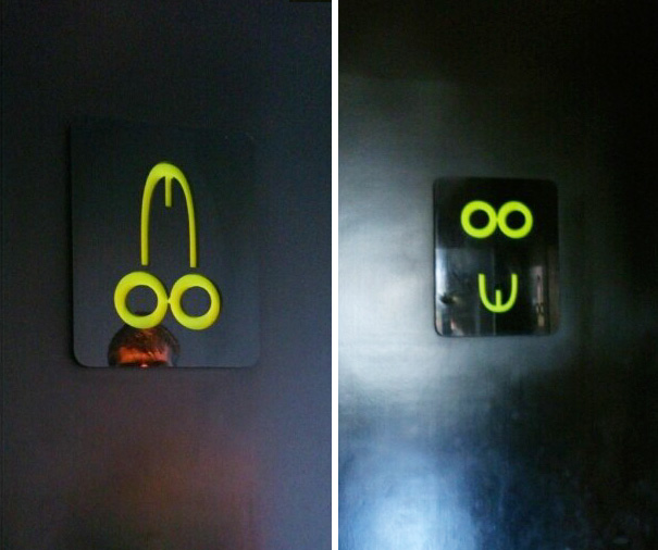 20+ Of The Most Creative Bathroom Signs Ever - Bathroom Signs In Bali Hotel