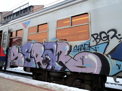 train graffiti