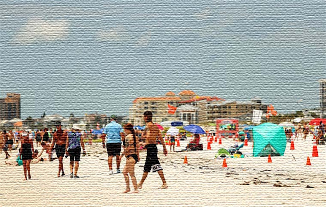 Jersey Shore Jersey Shore and plenty of different U.S. beaches open up for a national holiday like no different