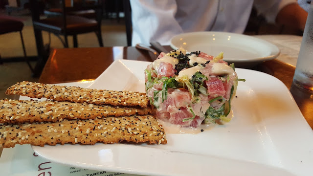 Tuna Tartare at Crush Kitchen, Annapolis MD