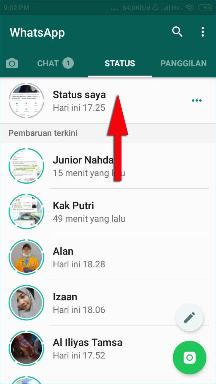 Cara Mute Memisukan Story WA  Anak Arsitektur