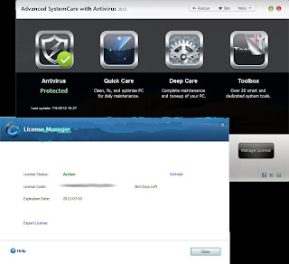 Advanced SystemCare + Antivirus 2013 v5.5 Full Version