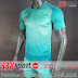 Mẫu Áo Bóng Đá Không Logo Đẹp Puma Data Xanh Lơ