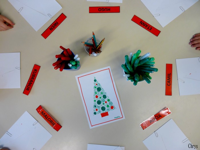 {DIY} Carte Sapin de Noël Rubans