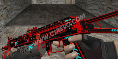 Skin PP-19 Bizon - Bizon Angry Emoji - HD CS 1.6