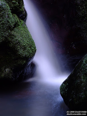 mountain waterfall