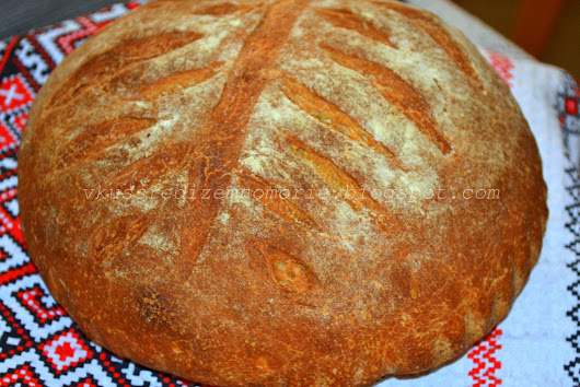 Пшеничный хлеб на закваске из спельты