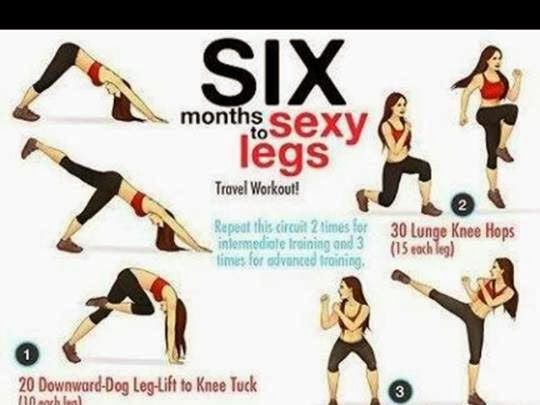 Proyecto Fit 2013: Six Months to Sexy Legs Routine