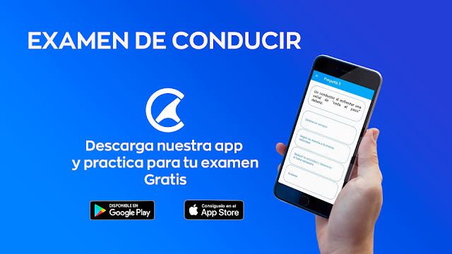 anuncio examen de conducir app