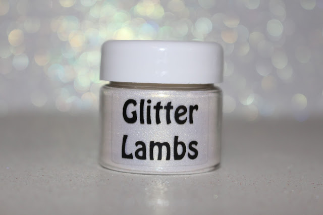 Glitter Lambs "Buttercream" gold loose eyeshadow highlighter makeup look 