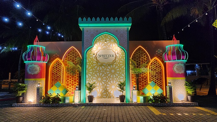 Spritzer EcoPark Hari Raya Decorations 2024