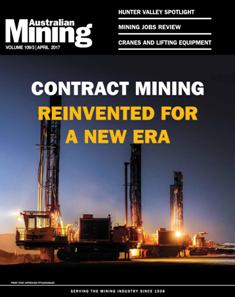 Australian Mining - April 2017 | ISSN 0004-976X | CBR 96 dpi | Mensile | Professionisti | Impianti | Lavoro | Distribuzione
Established in 1908, Australian Mining magazine keeps you informed on the latest news and innovation in the industry.