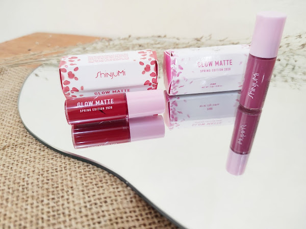 Review ShinjuMi Glow Matte Tulip, dan Azalea 