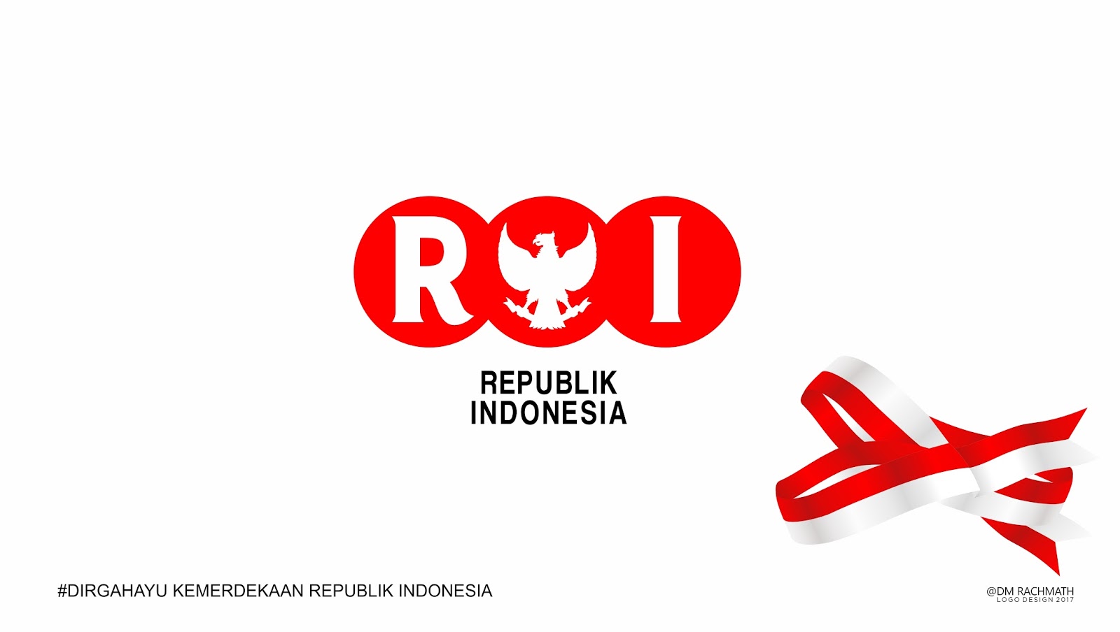 HUT RI 72 LOGO  Imahku Studio  Imahku Desain