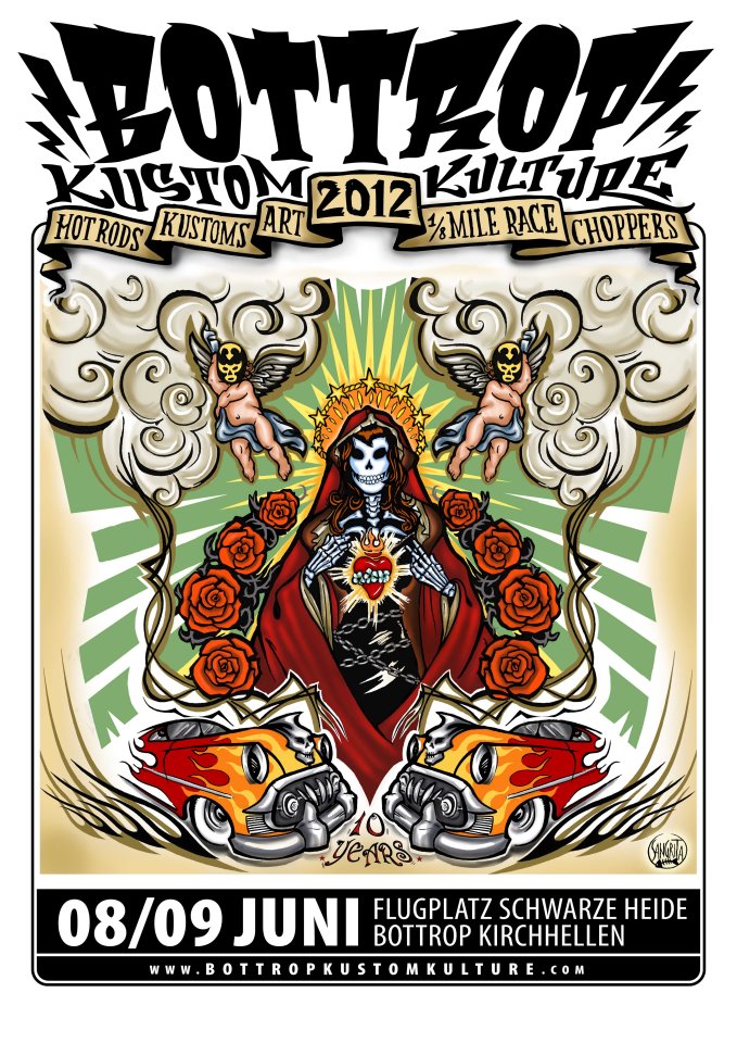 Bottrop Kustom Kulture Bike Show 2012 Geplaatst door Nitro op 542 PM