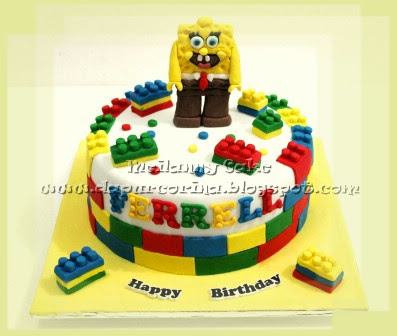 kue ulang tahun spongebob