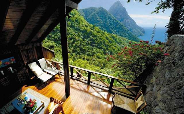 The Ladera Resort in St Lucia