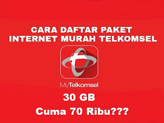 Cara Daftar Paket Internet Murah Telkomsel