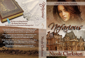 Wraparound Book Cover - Nefarious by Nicole Clarkston