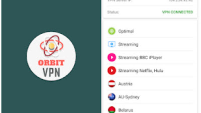 Download Orbit VPN - Aplikasi VPN Gratis Yang Memiliki Banyak Server [Recomended]