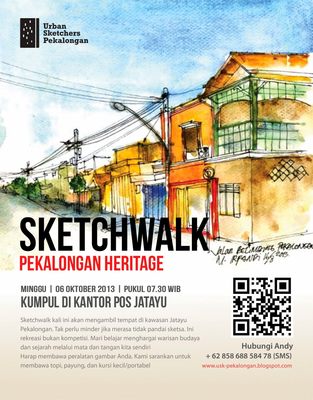 October 2013 Pekalongan Sketchers