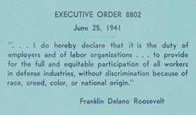 FDR Executive Order 8802 dated 25 June 1941 worldwartwo.filminspector.com