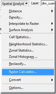 F2. Raster Calculator