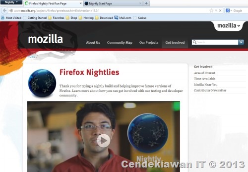 Firefox Nightly Whats New