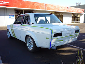 Auto body restoration of a 1971 Datsun 510