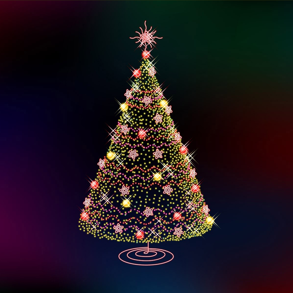 IPad Wallpapers: Free Download Christmas Tree iPad mini 