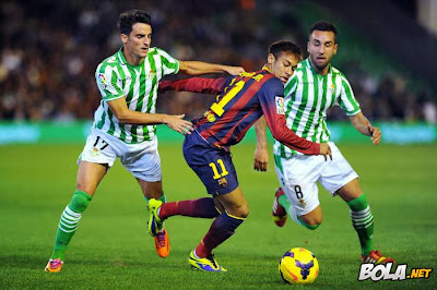 Photo gallery Barcelona VS Real Betis 2013-2014