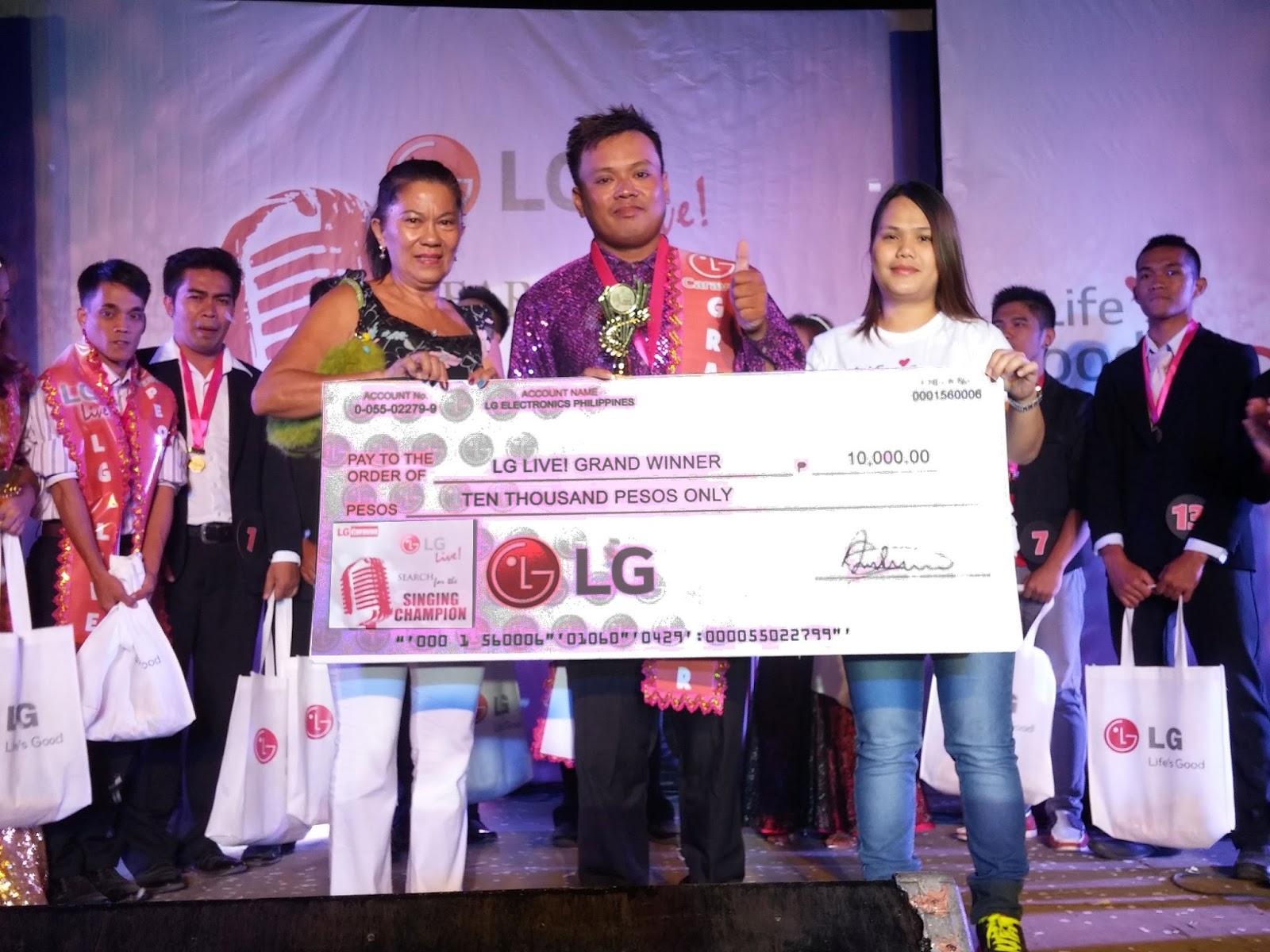 LG Live Singing Champion