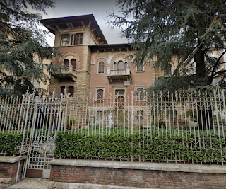 The house in Via Giuseppe Garibaldi that Enrico Rastelli had built for his family