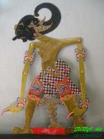 Jual Wayang Kulit Jakarta tokoh Wrekodara / Werkudoro 