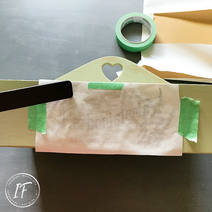 Parchment Paper Graphic Transfer Method