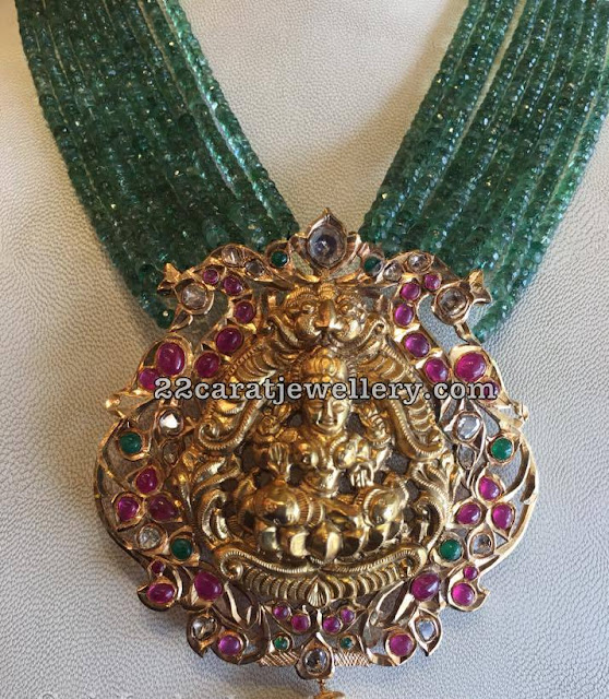 Antique Pendant by Sri Lakshmi Jewellers